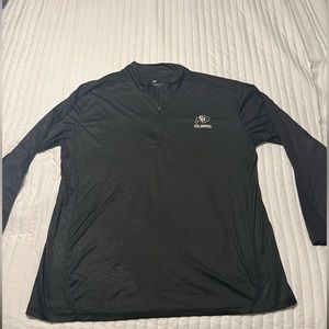 CU BUFFS Nike Men’s 1/4 zip light weight pull over